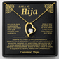 Jewelry Para Mi Hija - Con Amor Papá - Hermoso Juego de Regalo - SS559S