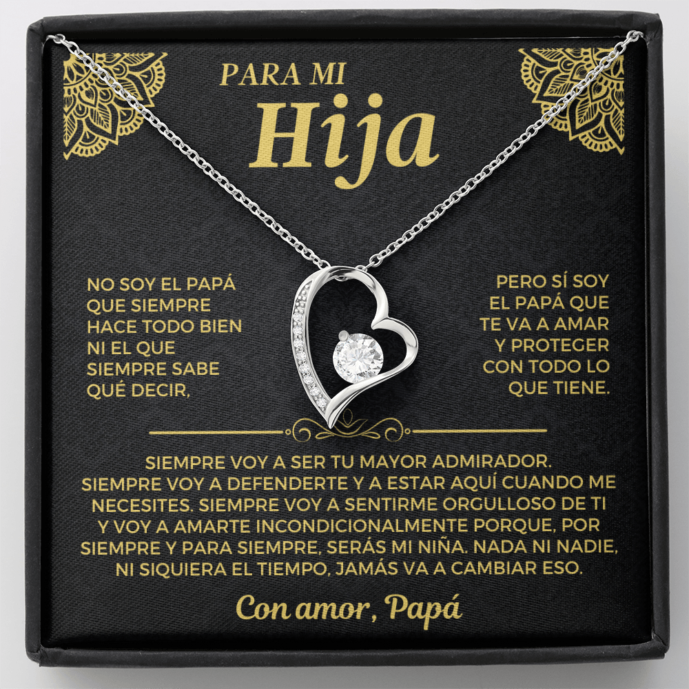 Jewelry Para Mi Hija - Con Amor Papá - Hermoso Juego de Regalo - SS559S
