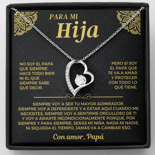 Jewelry Para Mi Hija - Con Amor Papรก - Hermoso Juego de Regalo - SS559S