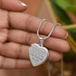 Jewelry Remember Who The F* You Are | Engraved Premium Heart Necklace - BST03