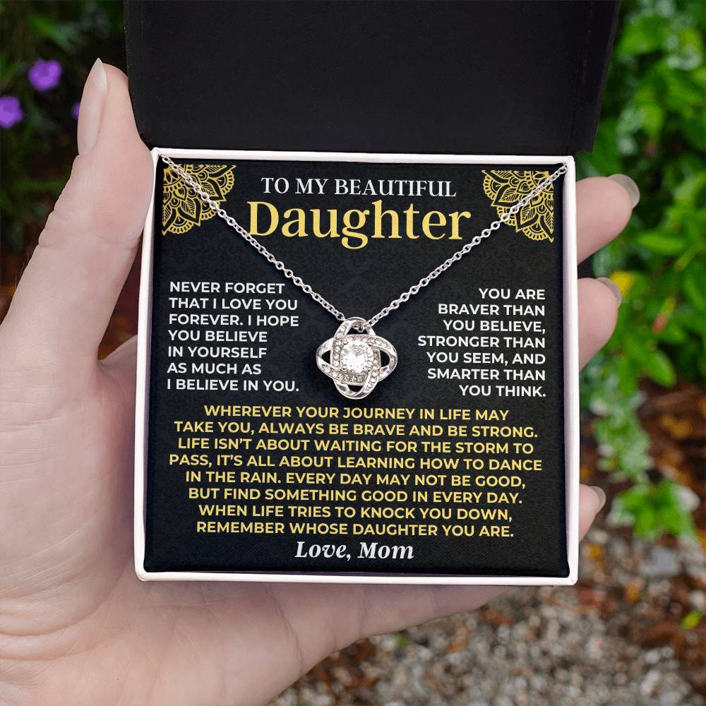 Jewelry To My Beautiful Daughter - Love Mom - Beautiful Gift Set - SS540