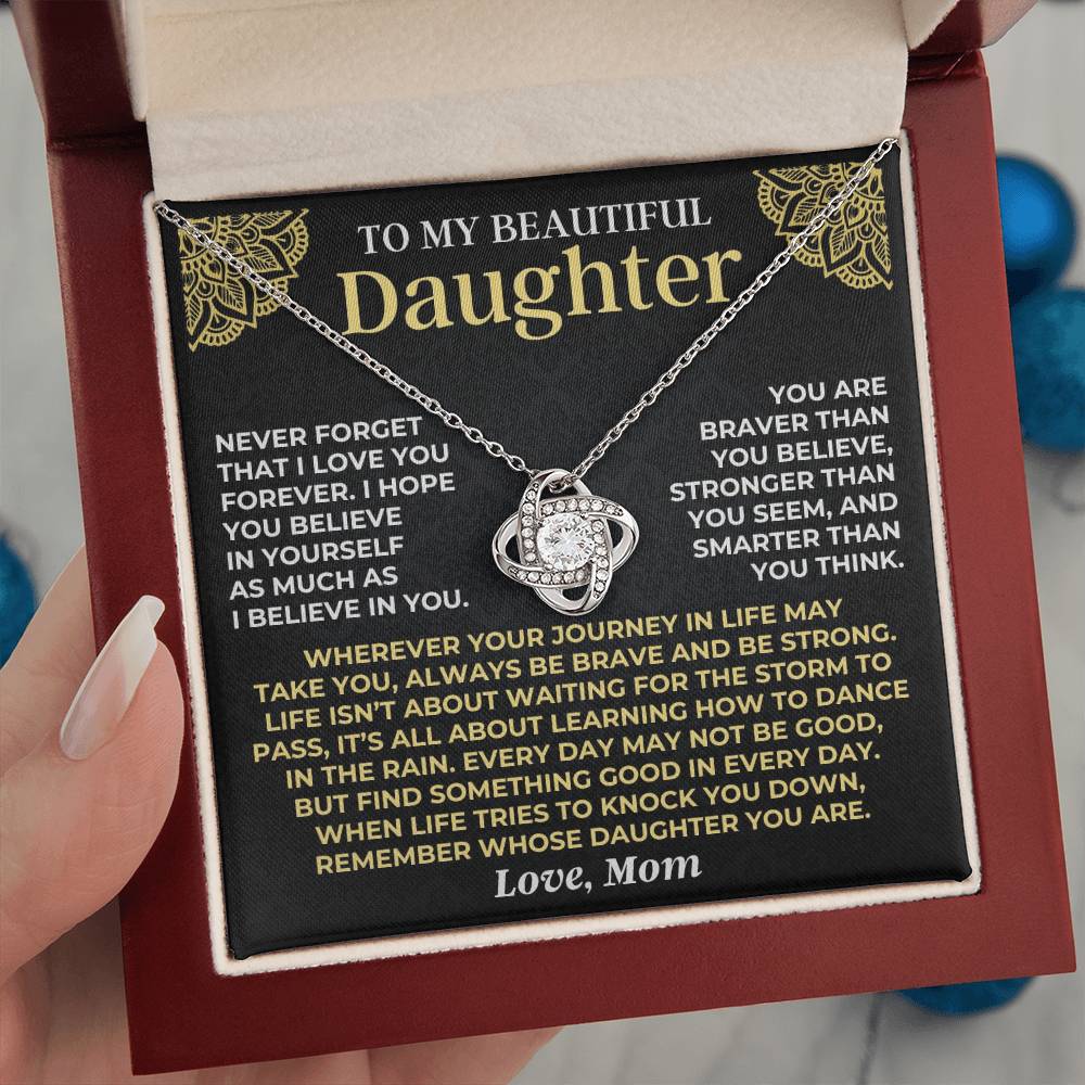 Jewelry To My Beautiful Daughter - Love Mom - Beautiful Gift Set - SS540