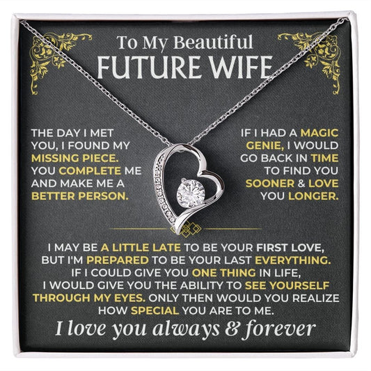 Jewelry To My Beautiful Future Wife - Forever Love Gift Set - SS516