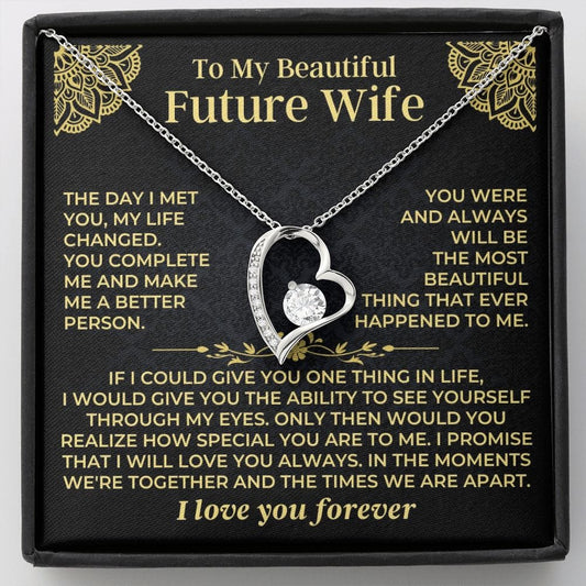 Jewelry To My Beautiful Future Wife - Forever Love Gift Set - SS527