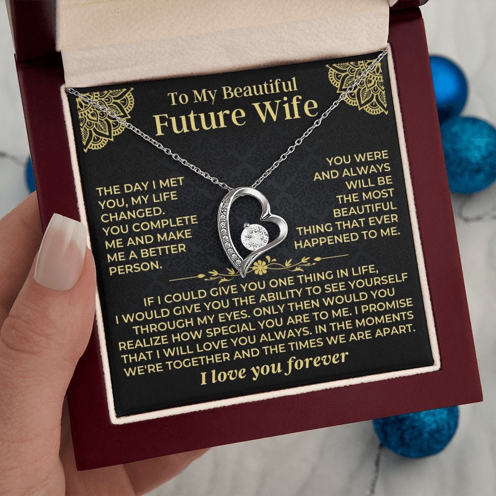 Jewelry To My Beautiful Future Wife - Forever Love Gift Set - SS527