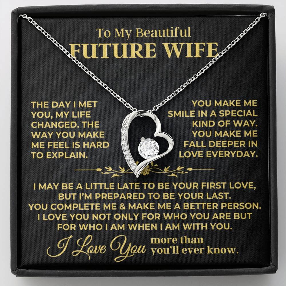 Jewelry To My Beautiful Future Wife - Forever Love Gift Set - SS546