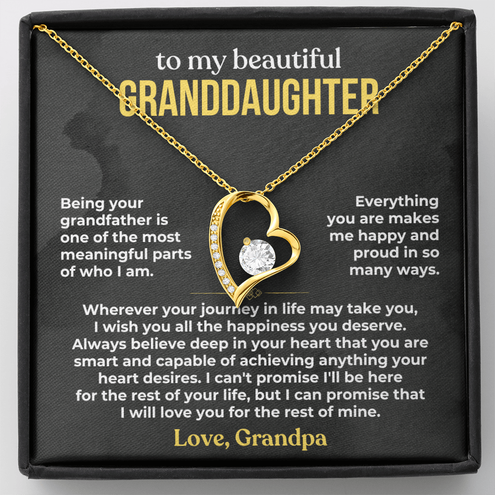Jewelry To My Beautiful Granddaughter - Being Your Grandfather - Gift Set - SS624