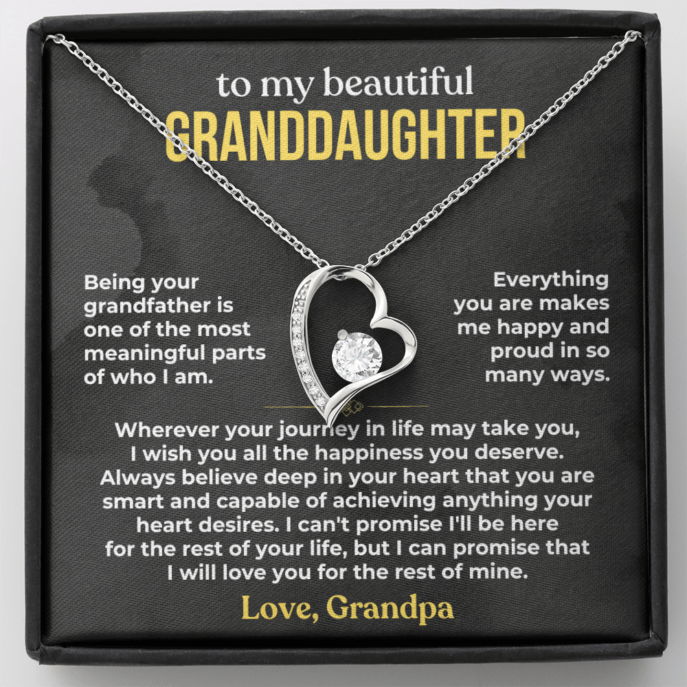 Jewelry To My Beautiful Granddaughter - Being Your Grandfather - Gift Set - SS624