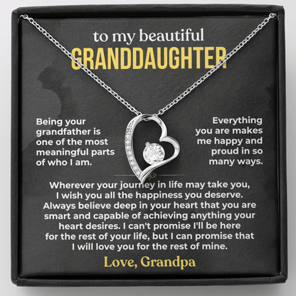 Jewelry To My Beautiful Granddaughter - Being Your Grandfather - Gift Set - SS624