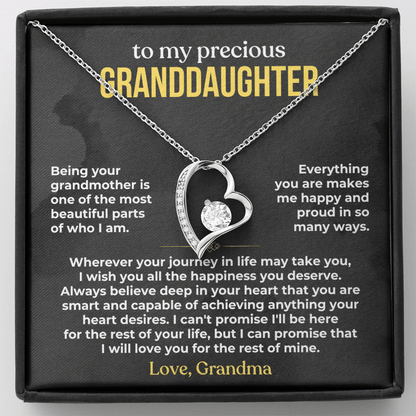 Jewelry To My Beautiful Granddaughter - Being Your Grandmother - Gift Set - SS624v2