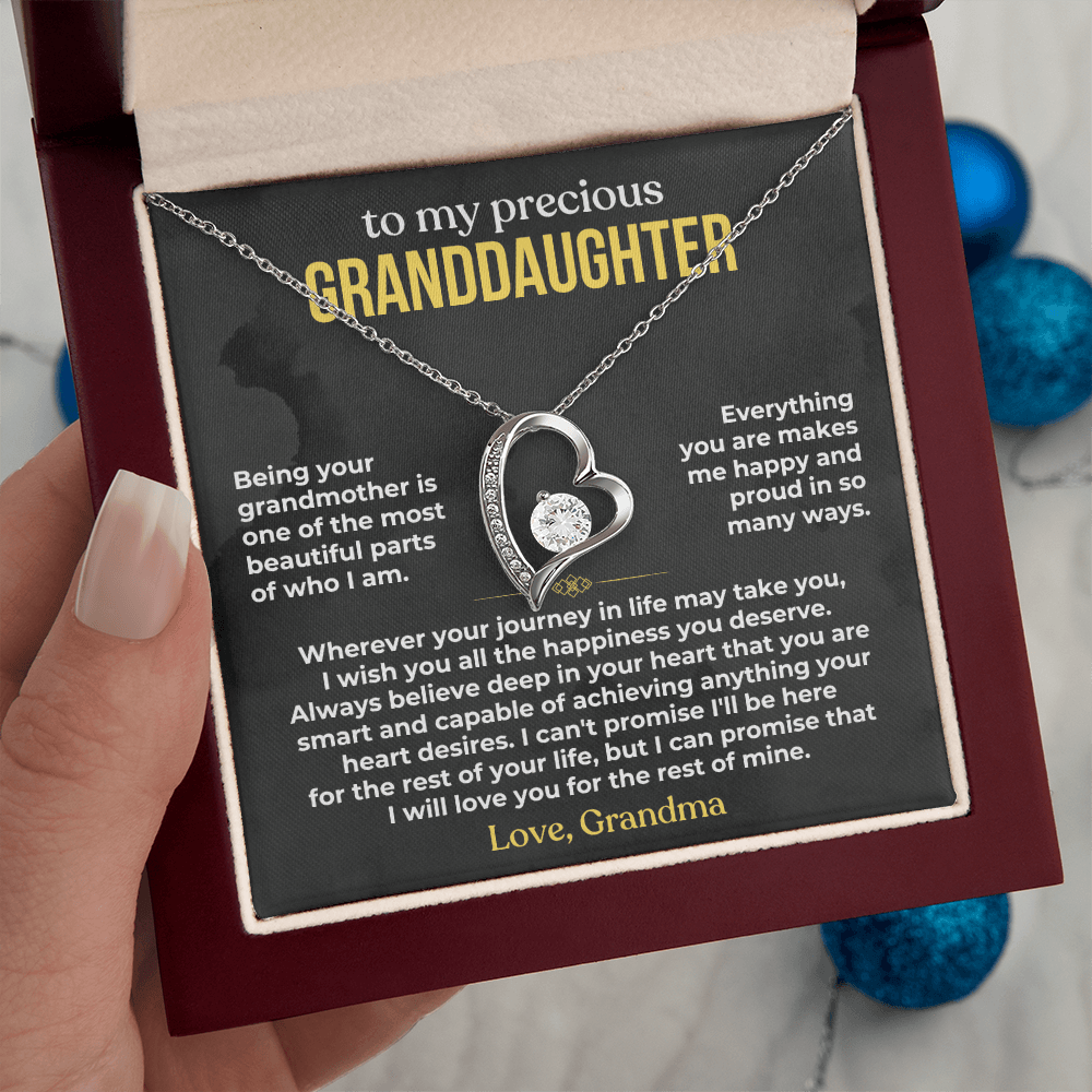 Jewelry To My Beautiful Granddaughter - Being Your Grandmother - Gift Set - SS624v2
