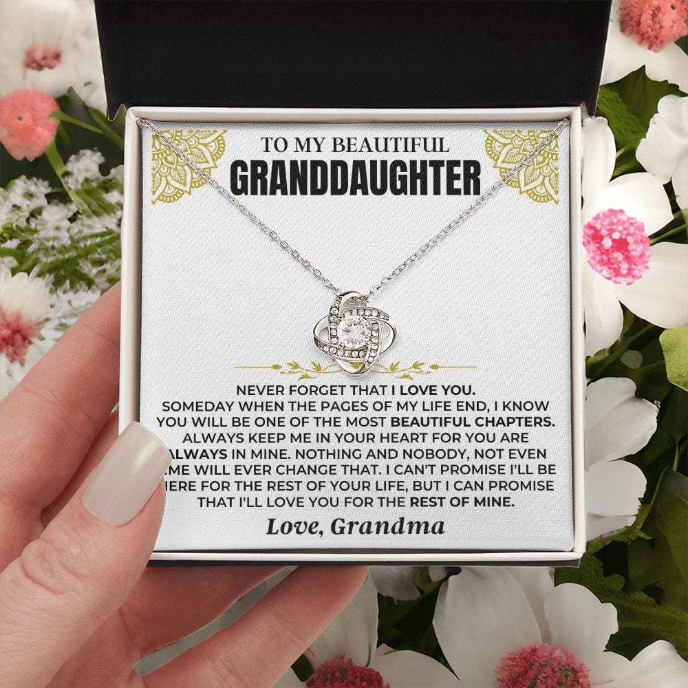 Jewelry To My Beautiful Granddaughter - Custom Sign-Off Card - Gift Set - SS513