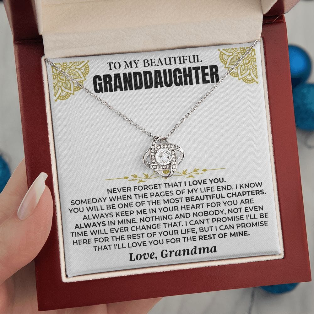 Sign Off Card To My Beautiful Granddaughter - Custom Sign-Off Card - Gift Set - SS51 ...