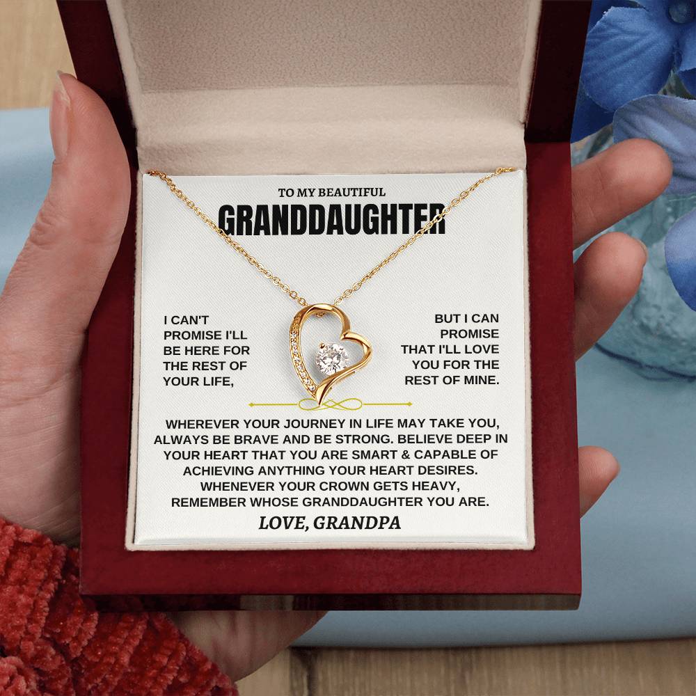 Jewelry To My Beautiful Granddaughter - Forever Love Gift Set - SS117