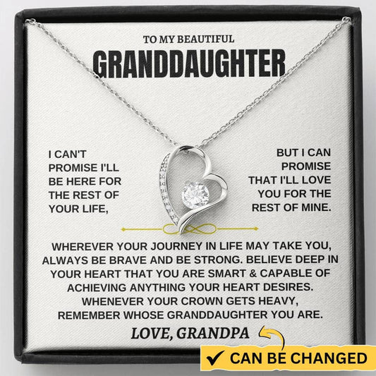 Jewelry To My Beautiful Granddaughter - Forever Love Gift Set - SS117