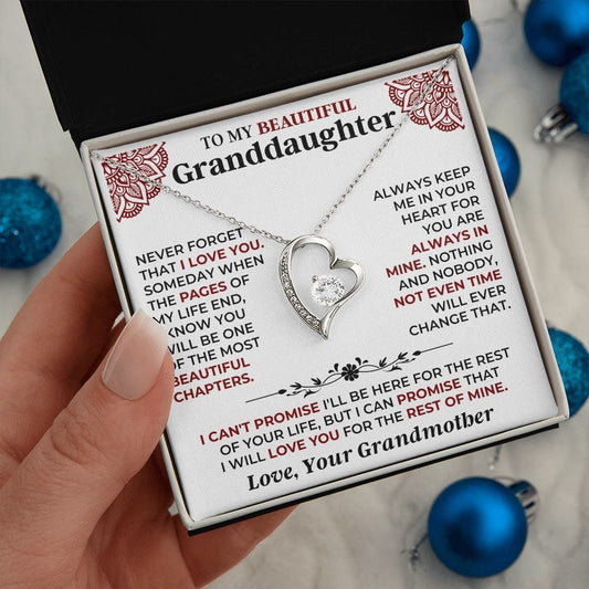 Jewelry To My Beautiful Granddaughter - Forever Love Gift Set - SS513V3