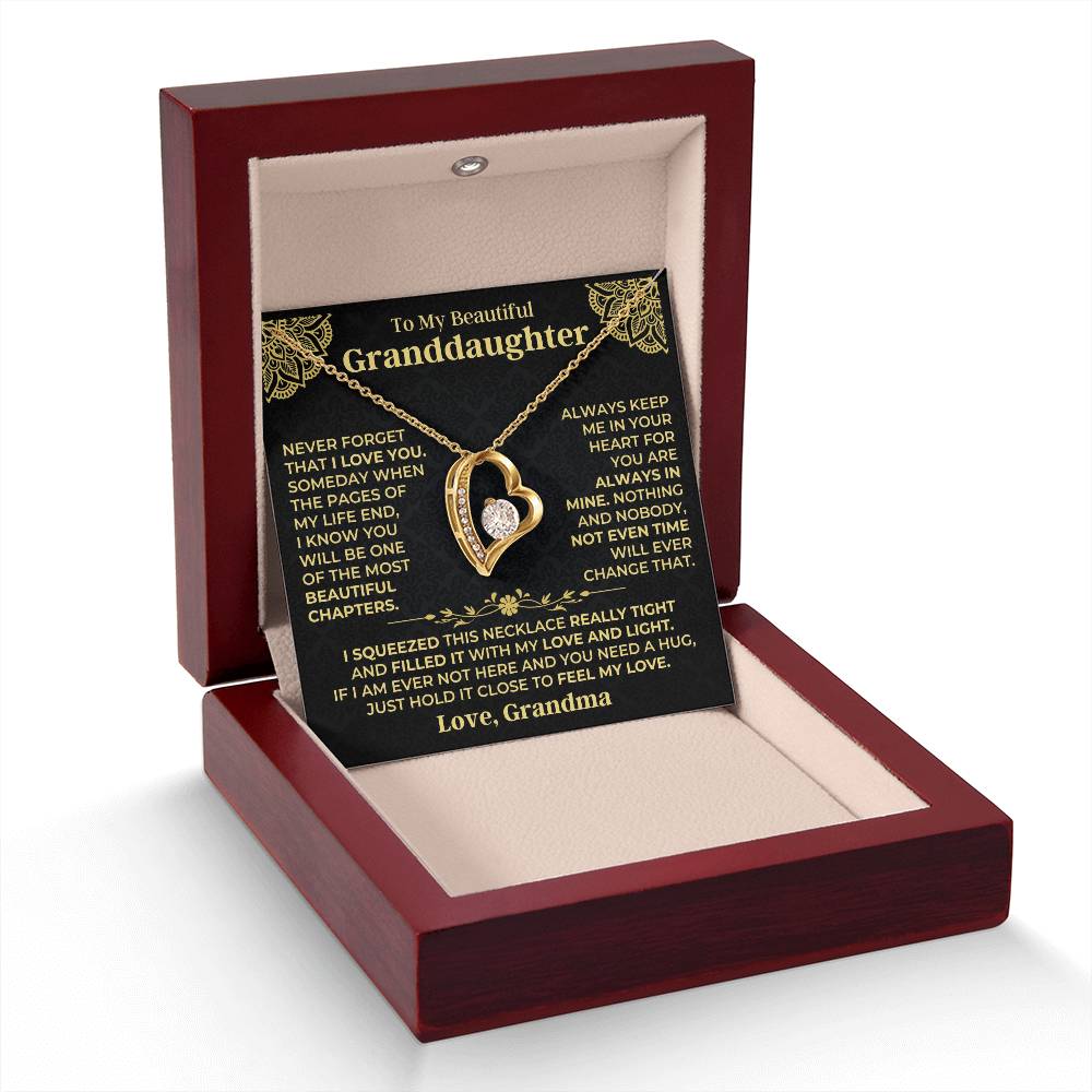 Jewelry To My Beautiful Granddaughter - Forever Love Gift Set - SS514V2