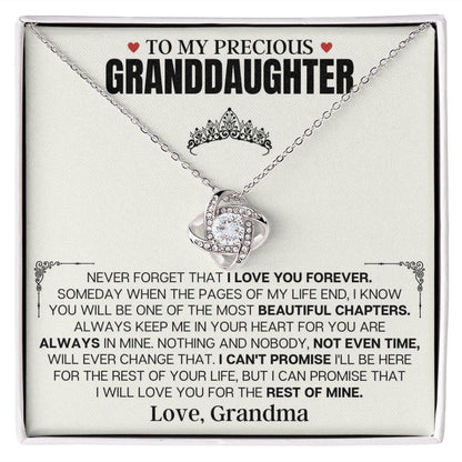 Jewelry To My Beautiful Granddaughter - Love Grandma - Gift Set - SS513V2