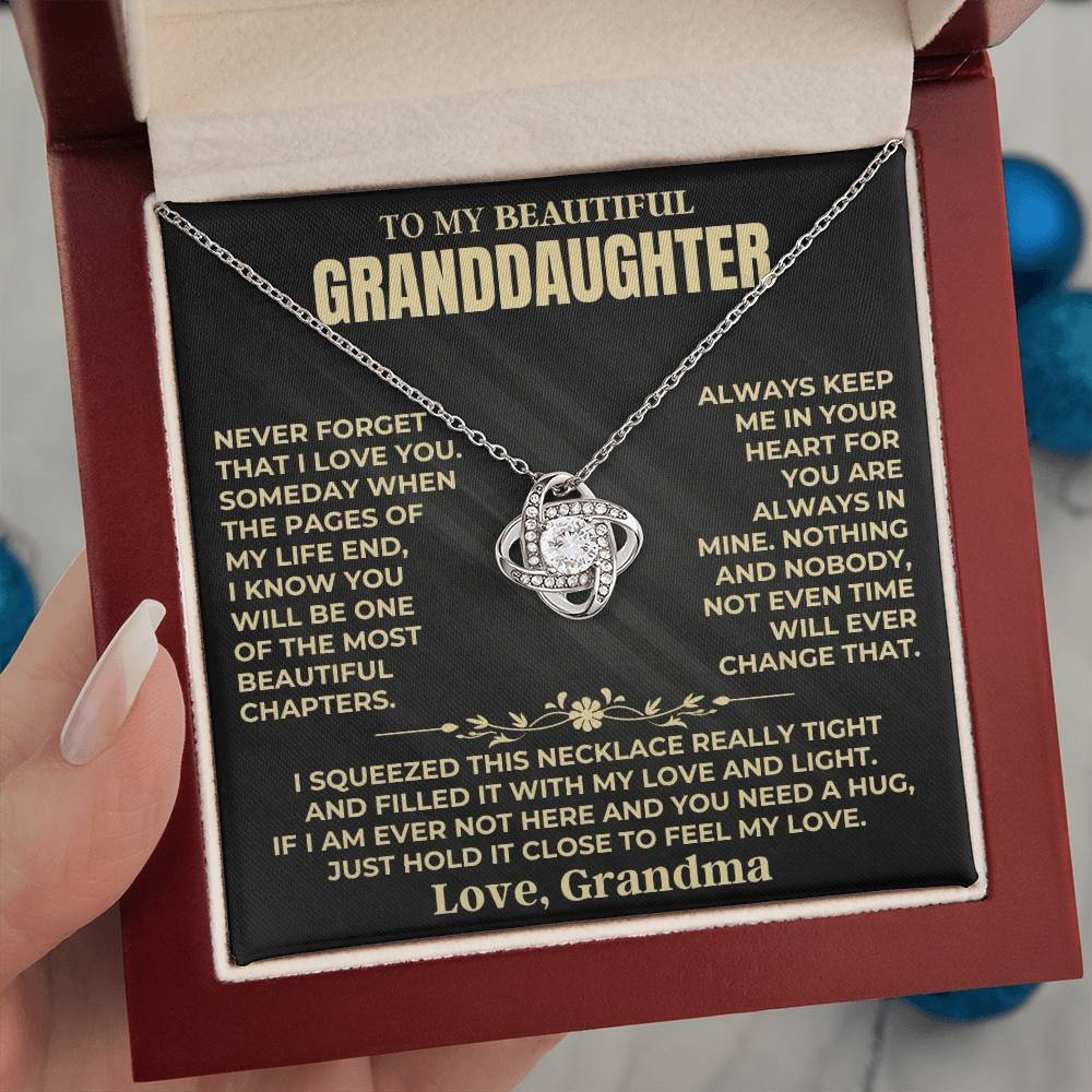 Jewelry To My Beautiful Granddaughter - Love Grandma - Gift Set - SS514V3