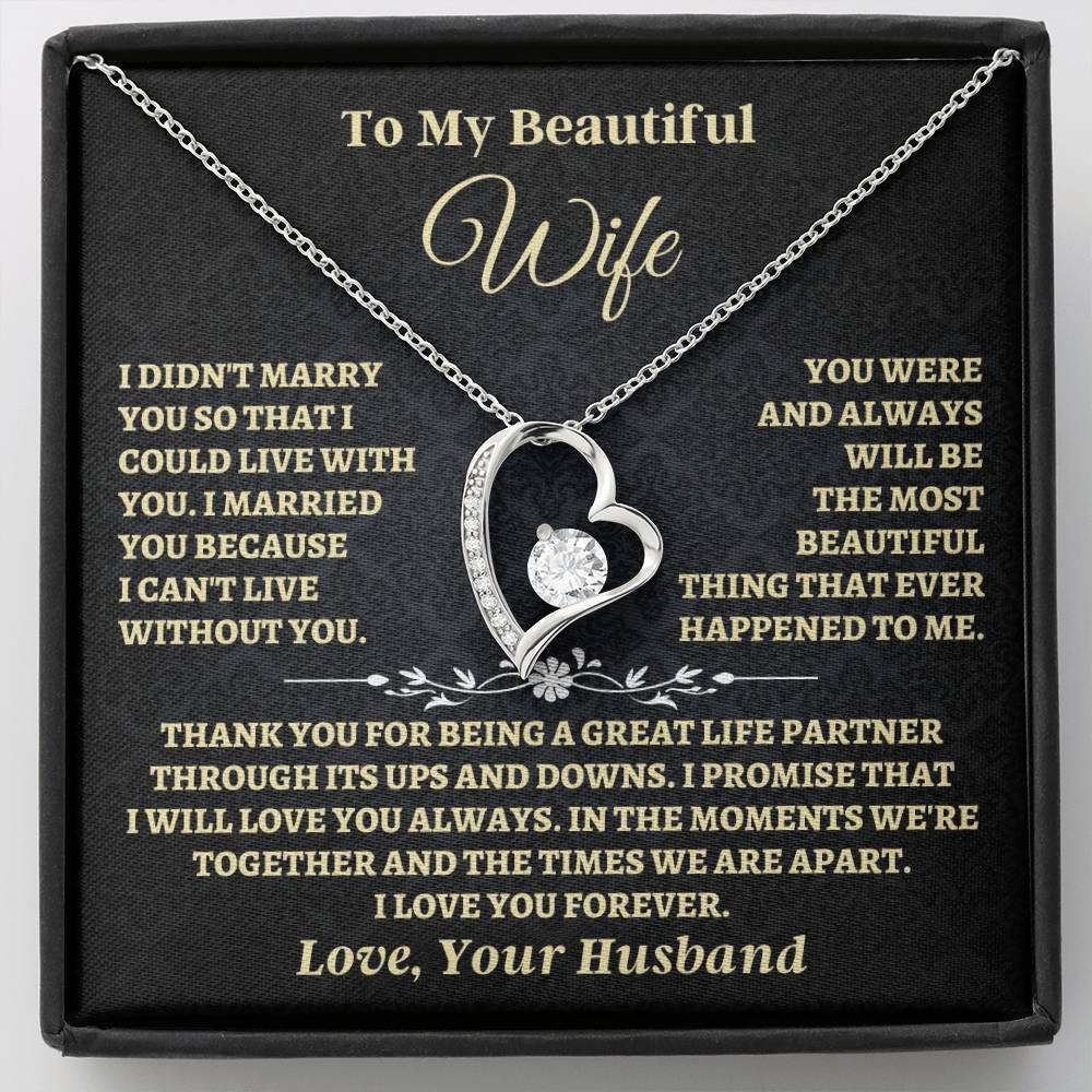 To My Beautiful Wife - Forever Love Gift Set - SS526V2 – Sugar Spring Co