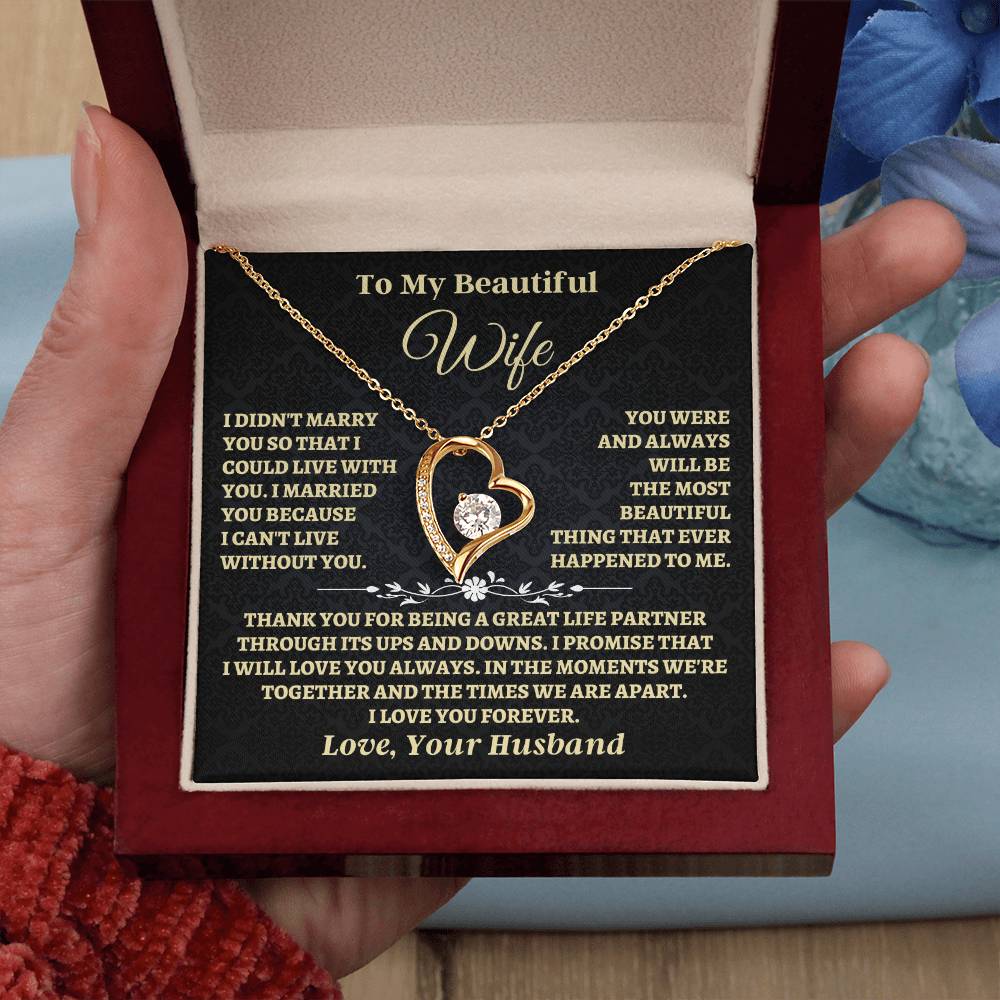 Jewelry To My Beautiful Wife - Forever Love Gift Set - SS526V2