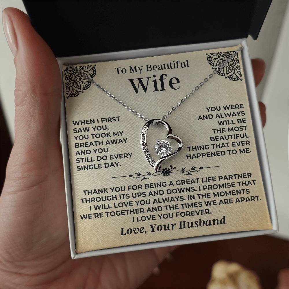 Jewelry To My Beautiful Wife - Forever Love Gift Set - SS545