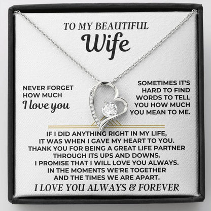 Jewelry To My Beautiful Wife - Forever Love Gift Set - SS547