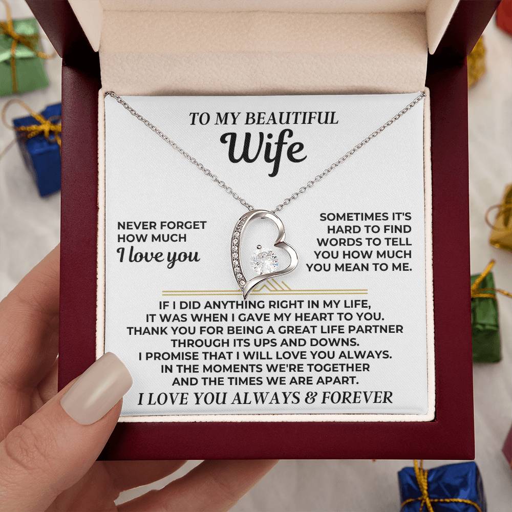 Jewelry To My Beautiful Wife - Forever Love Gift Set - SS547