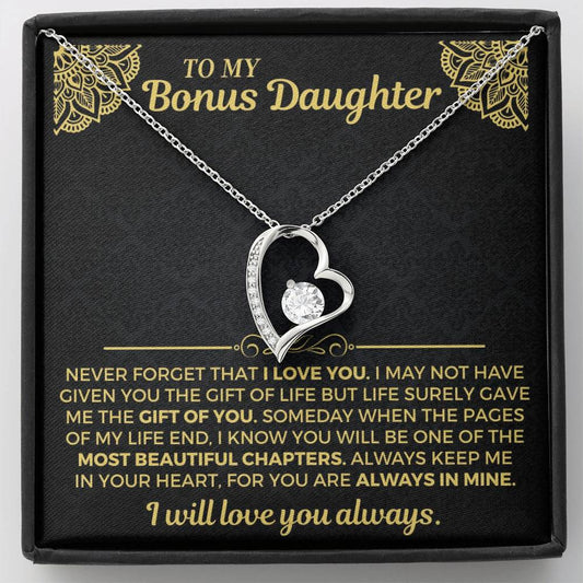 Jewelry To My Bonus Daughter - Forever Love Gift Set - SS558