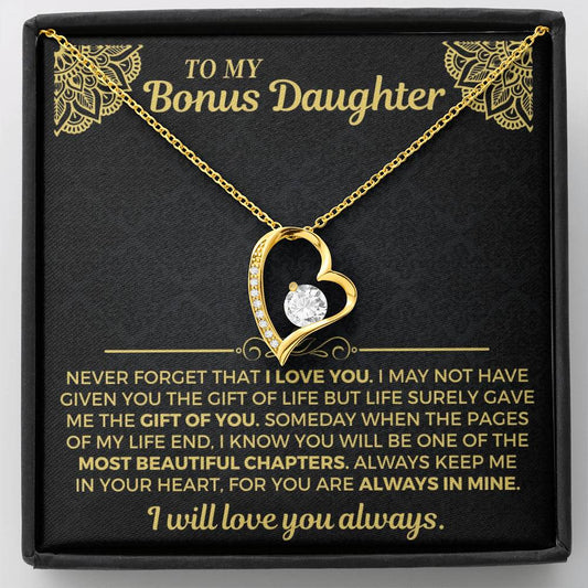 Jewelry To My Bonus Daughter - Forever Love Gift Set - SS558