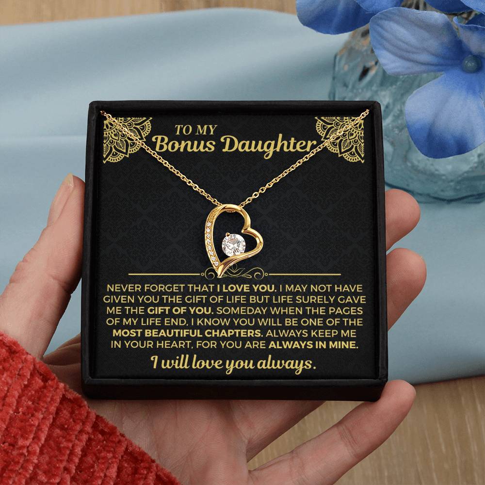 Jewelry To My Bonus Daughter - Forever Love Gift Set - SS558