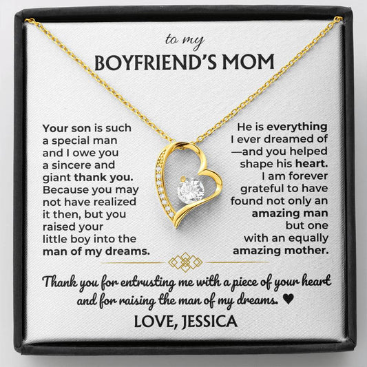 Jewelry To My Boyfriend's Mom - Forever Love Gift Set - SS597