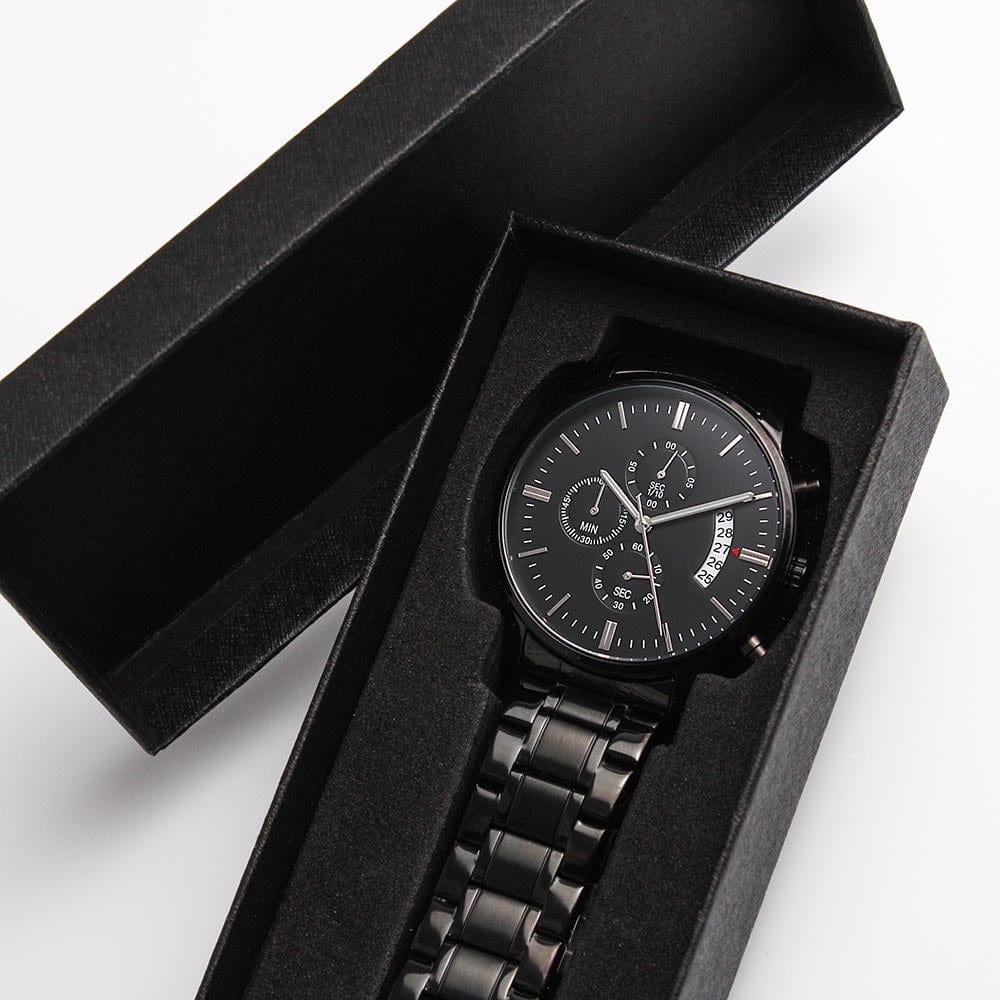 Jewelry To My Dad - Engraved Chronograph Watch - SS507