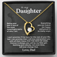 Jewelry To My Daughter - Being Your Dad - Beautiful Gift Set - SS622