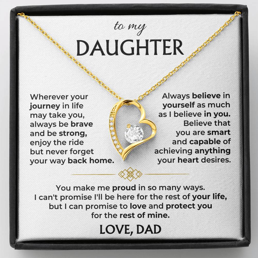 Jewelry To My Daughter - Forever Love Gift Set - SS318V3