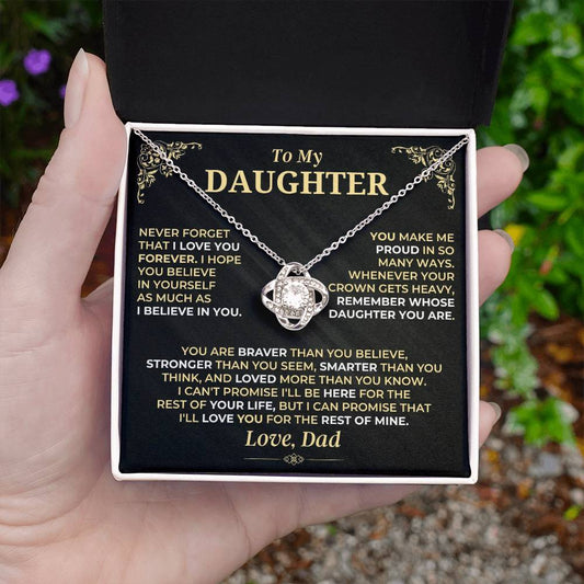 Jewelry To My Daughter - Love Dad - Beautiful Gift Set - SS490V4