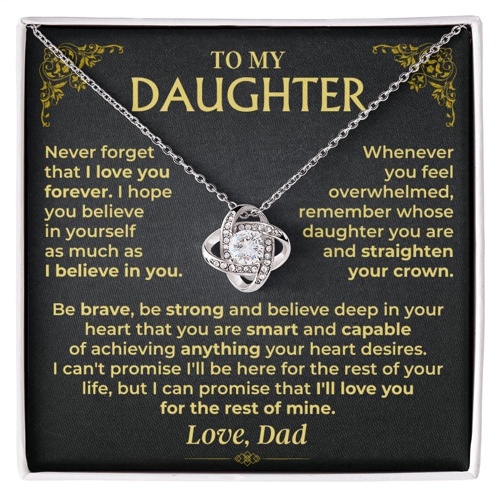 Jewelry To My Daughter - Love Dad - Beautiful Gift Set - SS491V2