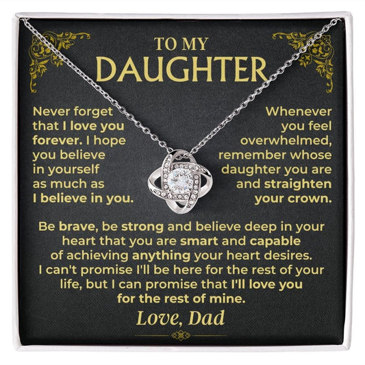 Jewelry To My Daughter - Love Dad - Beautiful Gift Set - SS491V2