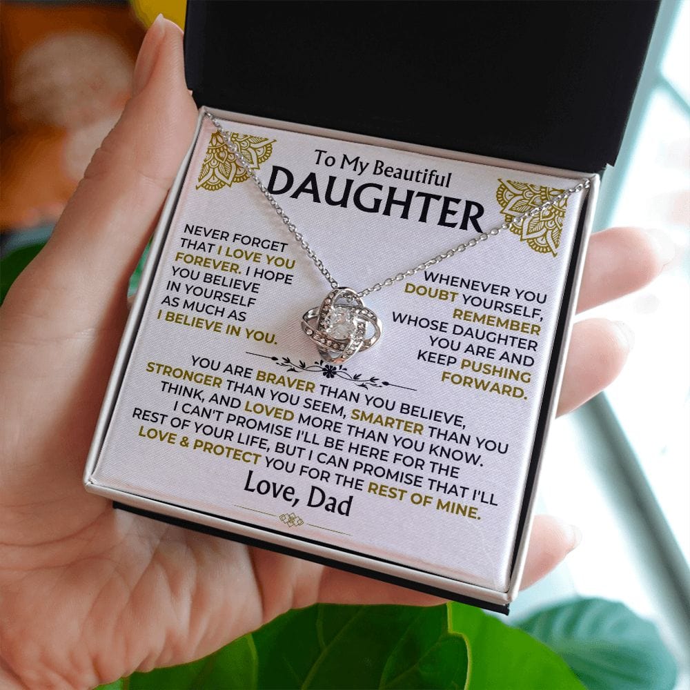 Jewelry To My Daughter - Love Dad - Beautiful Gift Set - SS500V2