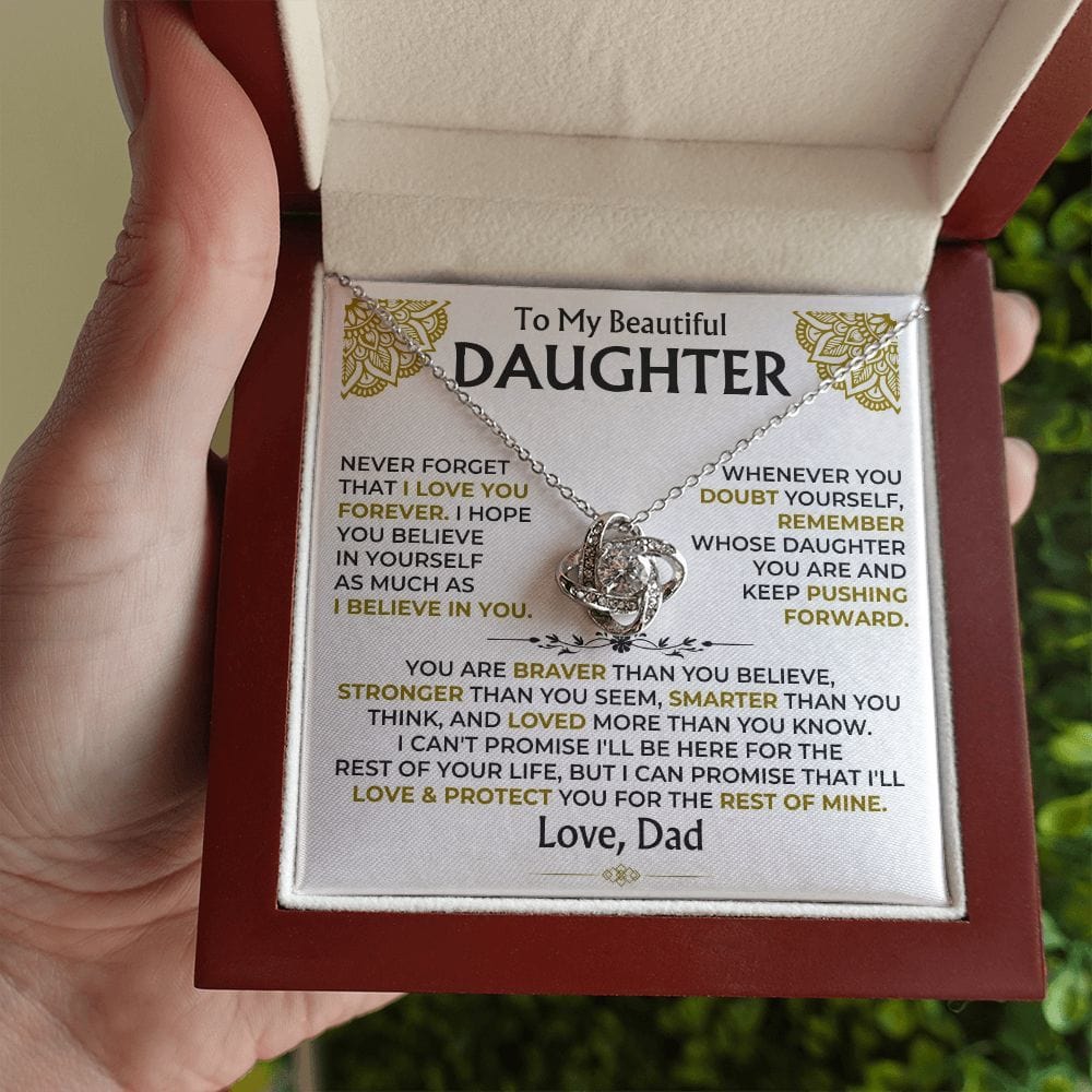 Jewelry To My Daughter - Love Dad - Beautiful Gift Set - SS500V2