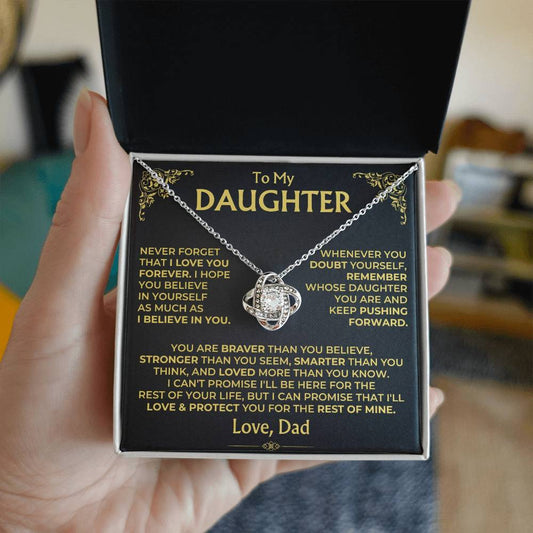 Jewelry To My Daughter - Love Dad - Beautiful Gift Set - SS500V3