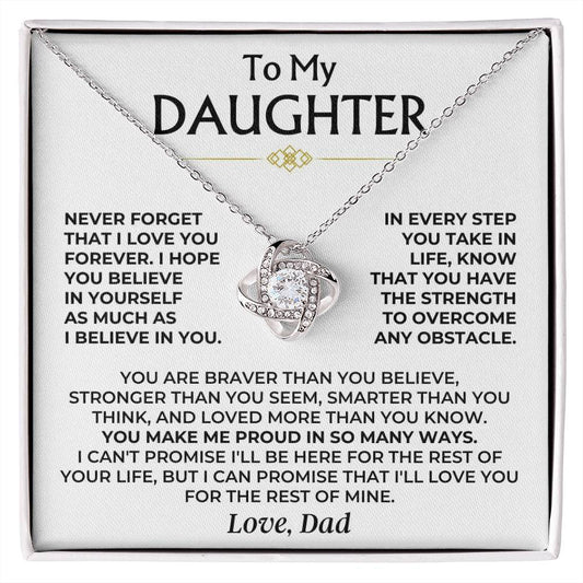 Jewelry To My Daughter - Love Dad - Beautiful Gift Set - SS542