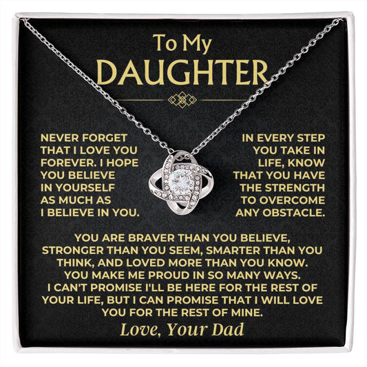 Jewelry To My Daughter - Love Dad - Beautiful Gift Set - SS542V2