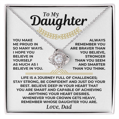 Jewelry To My Daughter - Love Dad - Beautiful Gift Set - SS544