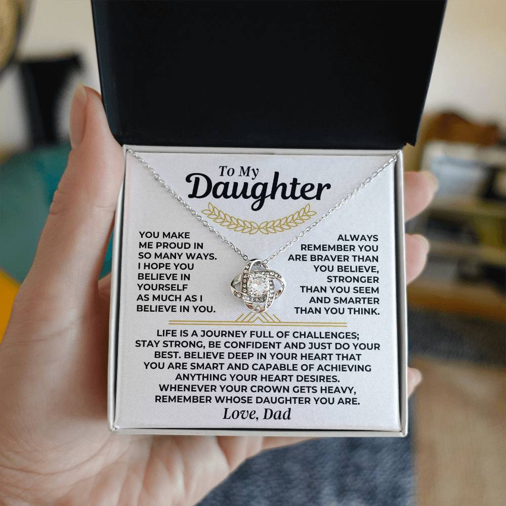 Jewelry To My Daughter - Love Dad - Beautiful Gift Set - SS544