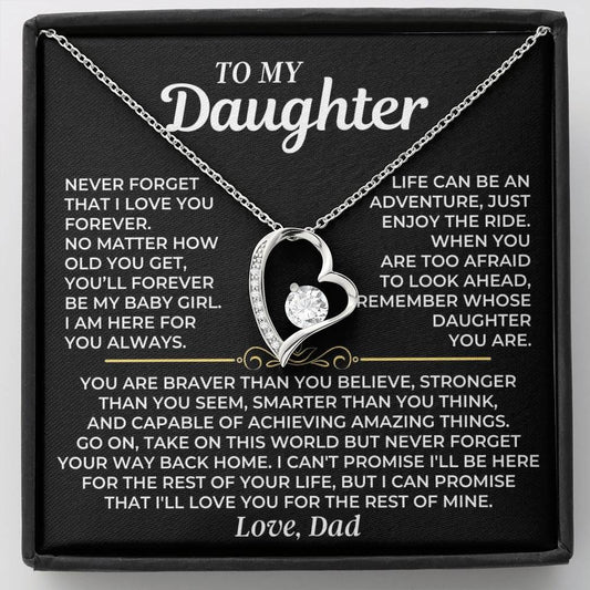 Jewelry To My Daughter - Love Dad - Beautiful Gift Set - SS554