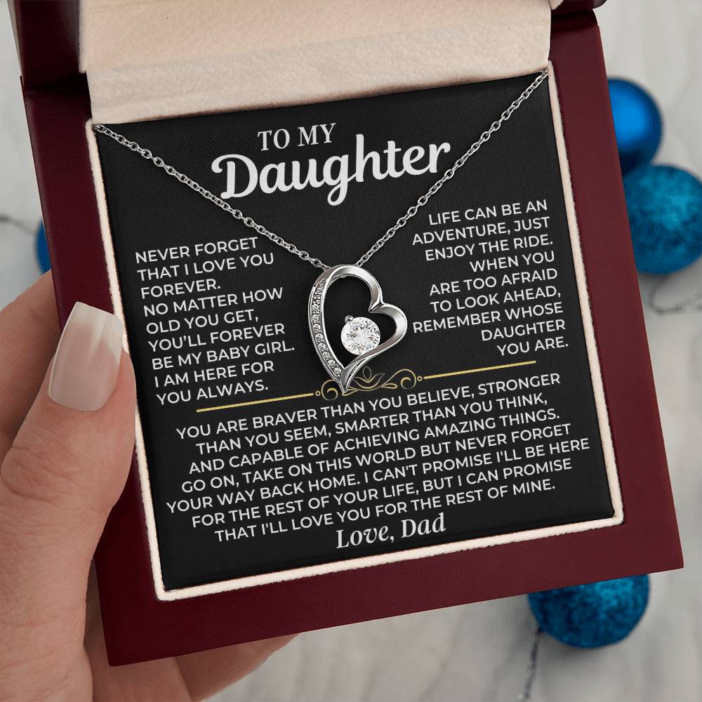 Jewelry To My Daughter - Love Dad - Beautiful Gift Set - SS554