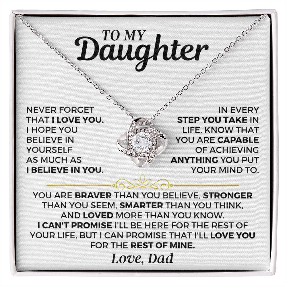 Jewelry To My Daughter - Love Dad - Beautiful Gift Set - SS556