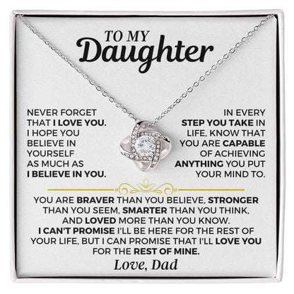 Jewelry To My Daughter - Love Dad - Beautiful Gift Set - SS556