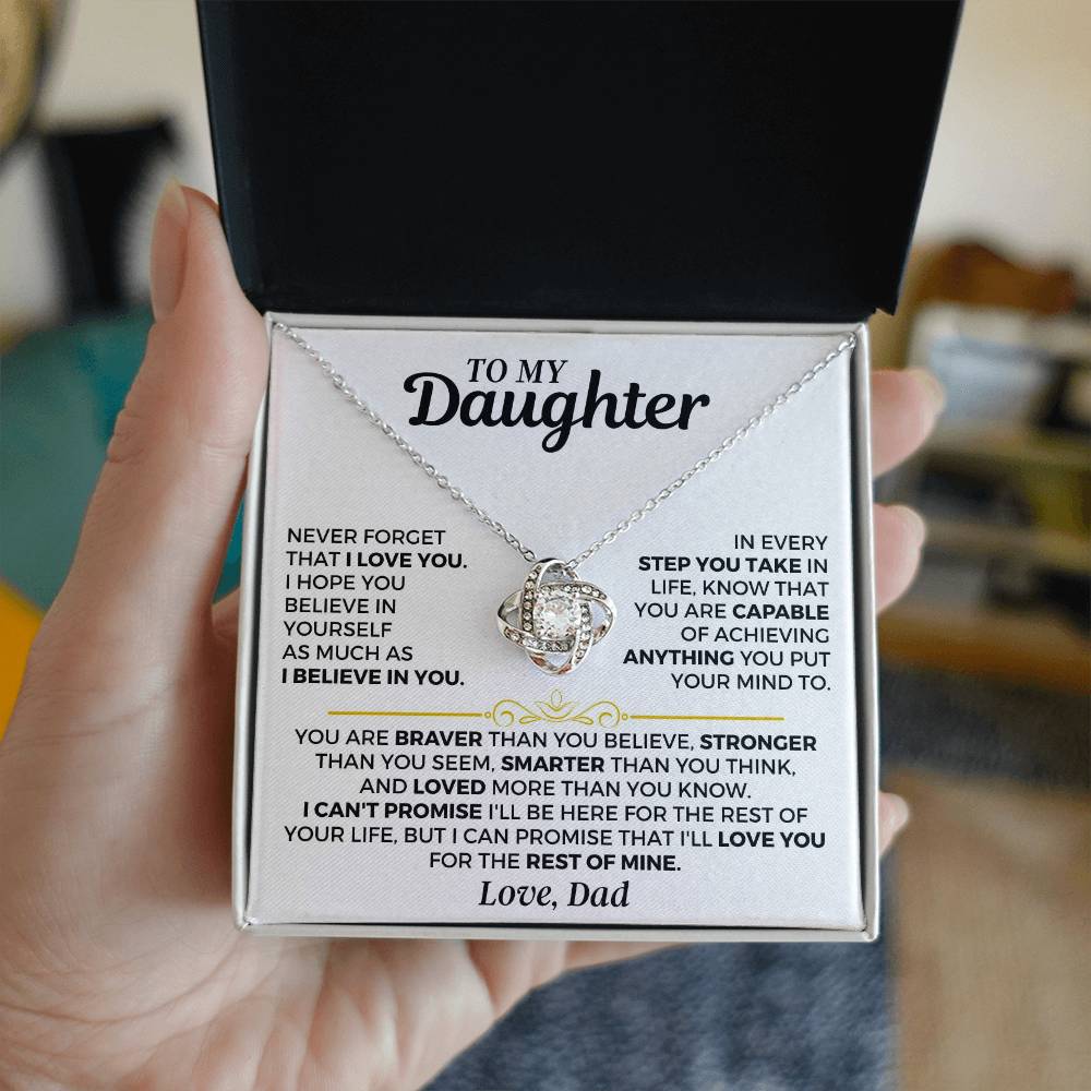 Jewelry To My Daughter - Love Dad - Beautiful Gift Set - SS556